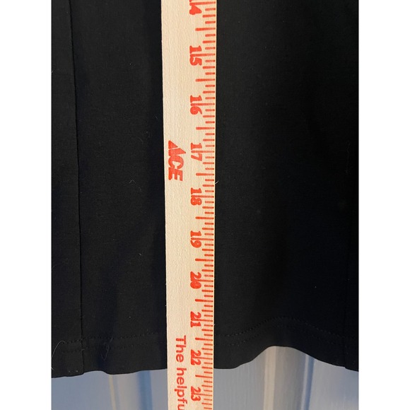 Marks & Spencer Black Zip Up Jacket Size 12 UK 14 Ponte Knit Blazer Professional - Picture 6 of 10